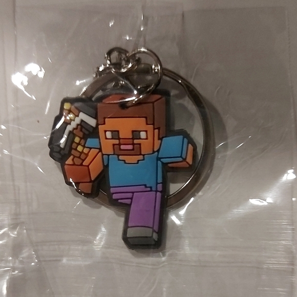 Minecraft 10 Character Keychain Set - Picture 5 of 11